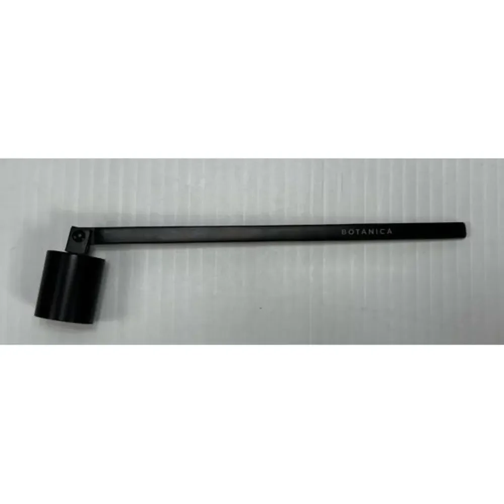 Botanica Wick Trimmer & Snuffer Set Matte Black‎ Wick Scissors & Candle Sniffer